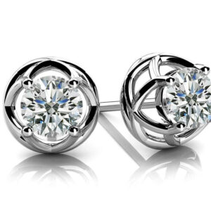 Diamond Studs Available In White Yellow Rose Gold Or Platinum