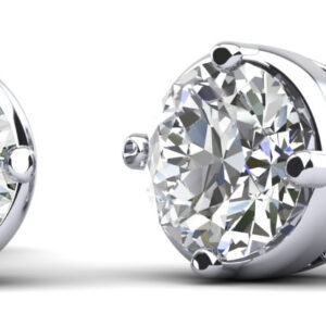 Prismatic Diamond Stud Earrings