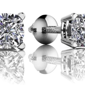 Cushion Cut Diamond Studs