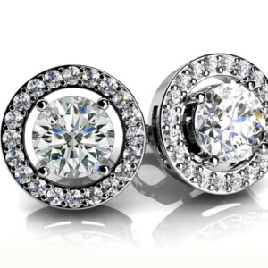 Romanced By Diamonds Stud Earrings